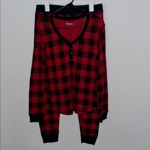 Plaid Christmas Pajama Set